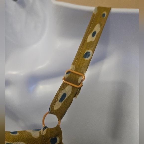 Mine Women's Size S Sheer Tank Top Blouse Adjustable Straps Chiffon Top - Picture 3 of 7